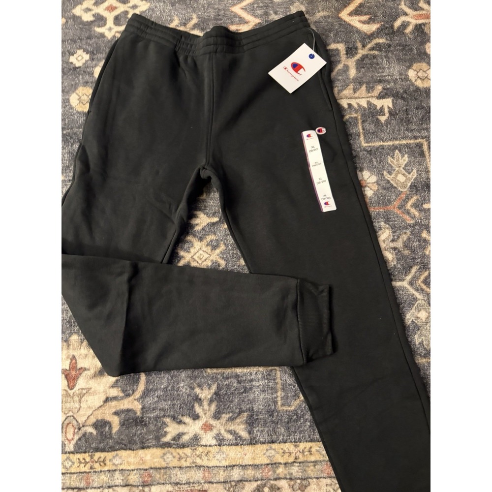 Champion Boys Size XL 18 20 Black Sweatpanfs Joggers